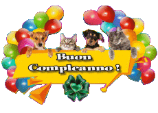Messagi Italiano Buon Compleanno Animali 007 