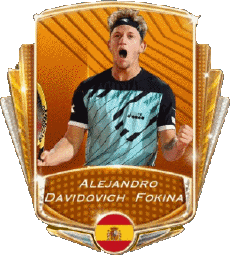Sportivo Tennis - Giocatori Spagna Alejandro Davidovich Fokina 