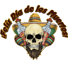 Messagi Spagnolo Feliz Dia de los Muertos 04 
