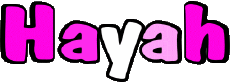 Prénoms FEMININ - Maghreb Musulman H Hayah 