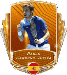 Sportivo Tennis - Giocatori Spagna Pablo Carreno Busta 