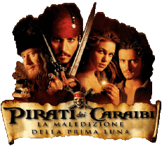 Multi Media Movies International Pirates of the Caribbean The Curse of the Black Pearl Italian Logo 