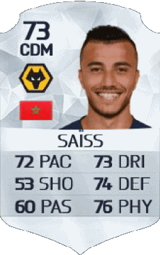 Videogiochi F I F A - Giocatori carte Marocco Romain Saïss 