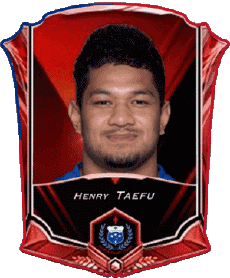 Sport Rugby - Spieler Samoa Henry Taefu 