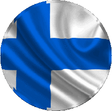 Flags Europe Finland Round 