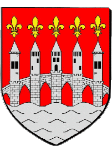 Fahnen Frankreich Abteilungen - Städte 46 CAHORS 