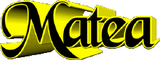 Prénoms FEMININ - Espagne M Matea 
