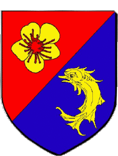 Blasón-Banderas Francia Departamentos - Ciudades 26 SAINT RAMBERT D ALBON Blasón