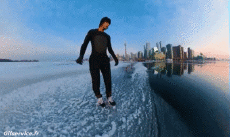 Humor -  Fun Sports Ice skates Fun Win 