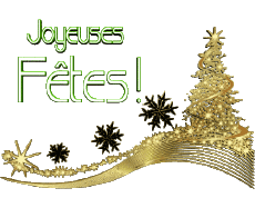 Messagi Francese Joyeuses Fêtes (Noël) Serie 07 