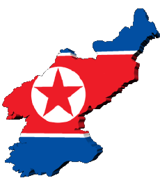Flags Asia North Korea Various 