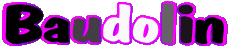 Vorname MANN - Frankreich B Baudolin 
