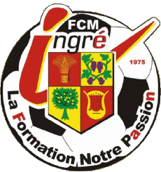 Sports FootBall Club France Logo Centre-Val de Loire 45 - Loiret FC Ml Ingré 