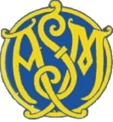 1911-Sport Rugby - Clubs - Logo France Clermont Auvergne ASM 
