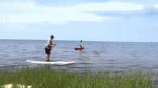 Humour - Fun Sports Paddle Gamelle - Fail 02 