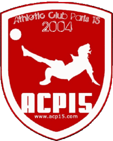 Sports FootBall Club France Logo Ile-de-France 75 - Paris AC Paris 15 