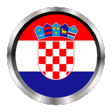 Banderas Europa Croacia Ronda - Anillos 
