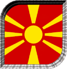 Fahnen Europa Mazedonien Plaza 