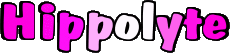 Nombre MASCULINO - Francia H Hippolyte 