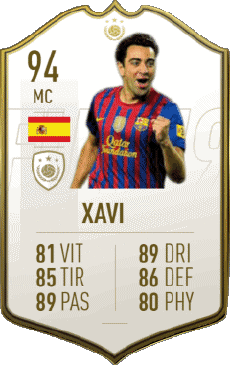 Multi Media Video Games F I F A - Card Players Spain Xavi - Xavier Hernández 