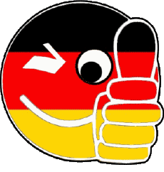 Drapeaux Europe Allemagne Smiley - OK 