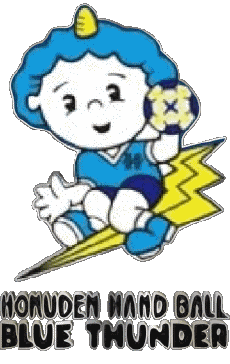 Sports HandBall Club - Logo Japon Hokuriku Electric Power Blue Thunder 