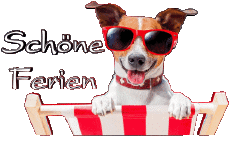 Messages Allemand Schöne Ferien Fond Transparent 03 