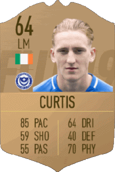 Multimedia Vídeo Juegos F I F A - Jugadores  cartas Irlanda Ronan Curtis 