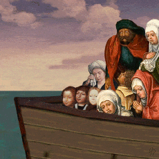 Humor -  Fun GIF Künstler Scorpion Dagger 