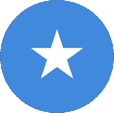 Flags Africa Somalia Rond 
