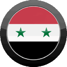 Flags Asia Syria Round 