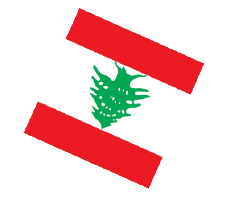 Drapeaux Asie Liban Sphere - Cube 