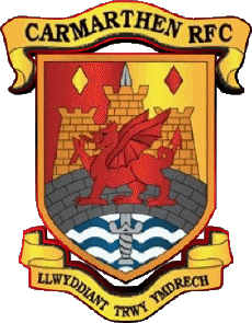 Deportes Rugby - Clubes - Logotipo Gales Carmarthen Quins RFC 