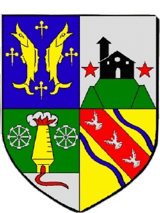 Blason-Drapeaux France Départements - Villes 54 MONT SAINT MARTIN Blason