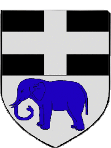 Wappen-Fahnen Frankreich Abteilungen - Städte 04 VILLENEUVE Wappen