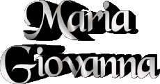 Nome FEMMINILE - Italia M Composto Maria Giovanna 