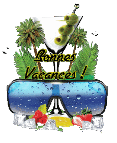 Messages French Bonnes Vacances Transparent Background 20 