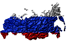 Fahnen Europa Russland Karte 