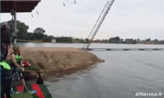 Humor -  Fun Sports Water skiing Wakeboard Gamelle Fail 
