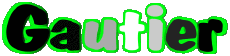 Vorname MANN - Frankreich G Gautier 