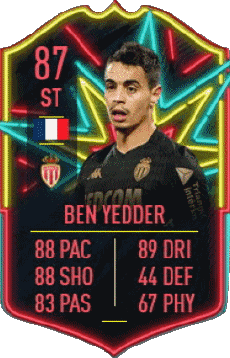 Multimedia Vídeo Juegos F I F A - Jugadores  cartas Francia Wissam Ben Yedder 