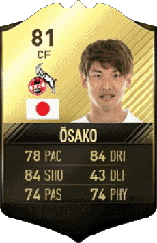 Multi Média Jeux Vidéo F I F A - Joueurs Cartes Japon Yuya Osako 