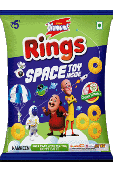 Food Snack - Chips - Crips India Yellow Diamond 