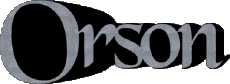 First Names MASCULINE -  UK - USA - IRL - AUS - NZ O Orson 