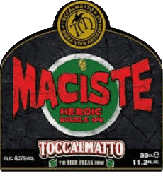 Maciste-Boissons Bières Italie Toccalmatto Maciste