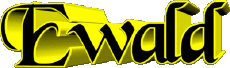 First Names MASCULINE -  UK - USA - IRL - AUS - NZ E Ewald 