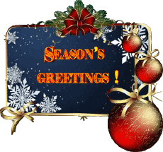 Messagi Inglese Season's Greetings Serie 03 