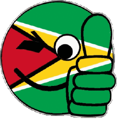 Bandiere America Guyana Faccina - OK 