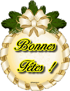 Messages Français Bonnes Fêtes (Noël) Série 05 