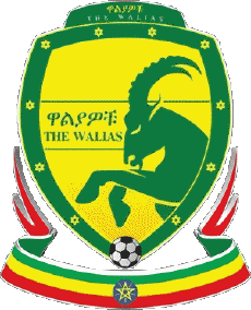 Logo-Sport Fußball - Nationalmannschaften - Ligen - Föderation Afrika Äthiopien Logo